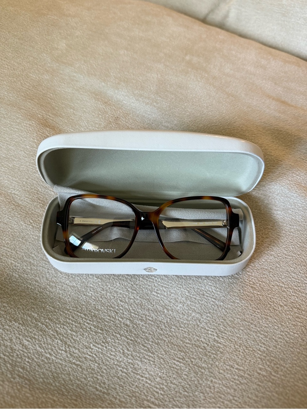 Swarovski Women's Tortoiseshell Acetate Eyeglasses - Brown